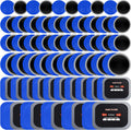 Tire Repair Patch Kit 100 Pcs 5 Sizes - Compact Emergency Tire Patches