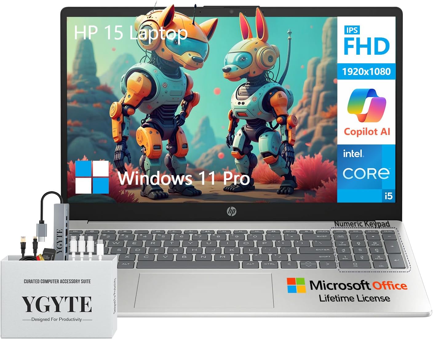 HP 2025 15 Laptop Computer for Students and Business Use