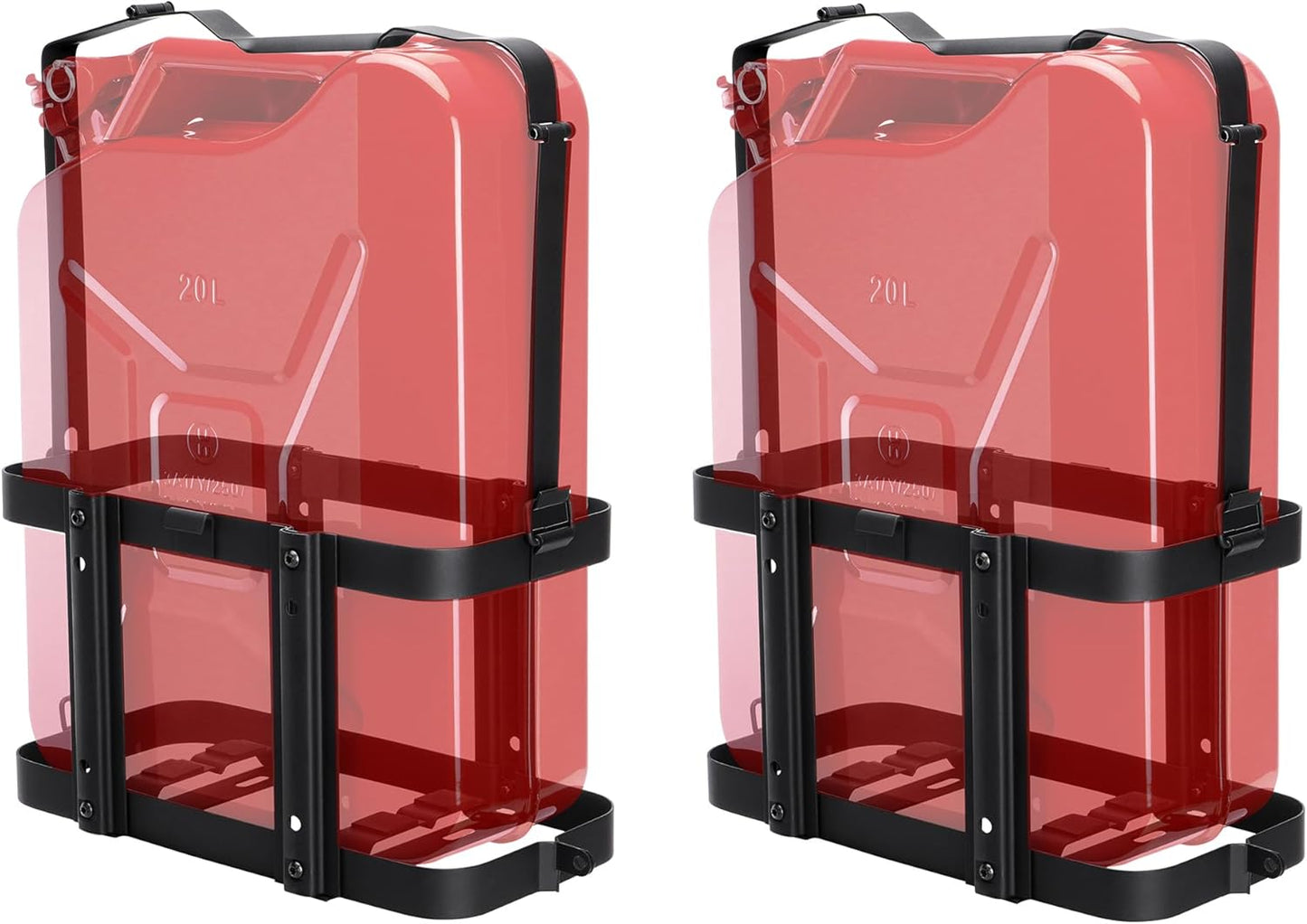 2 Pack Upgrade Jerry Can Mounting Holders for 5 Gallon Cans