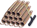 Trampoline Springs Replacement Heavy Duty Galvanized Steel 3.5in-8.5