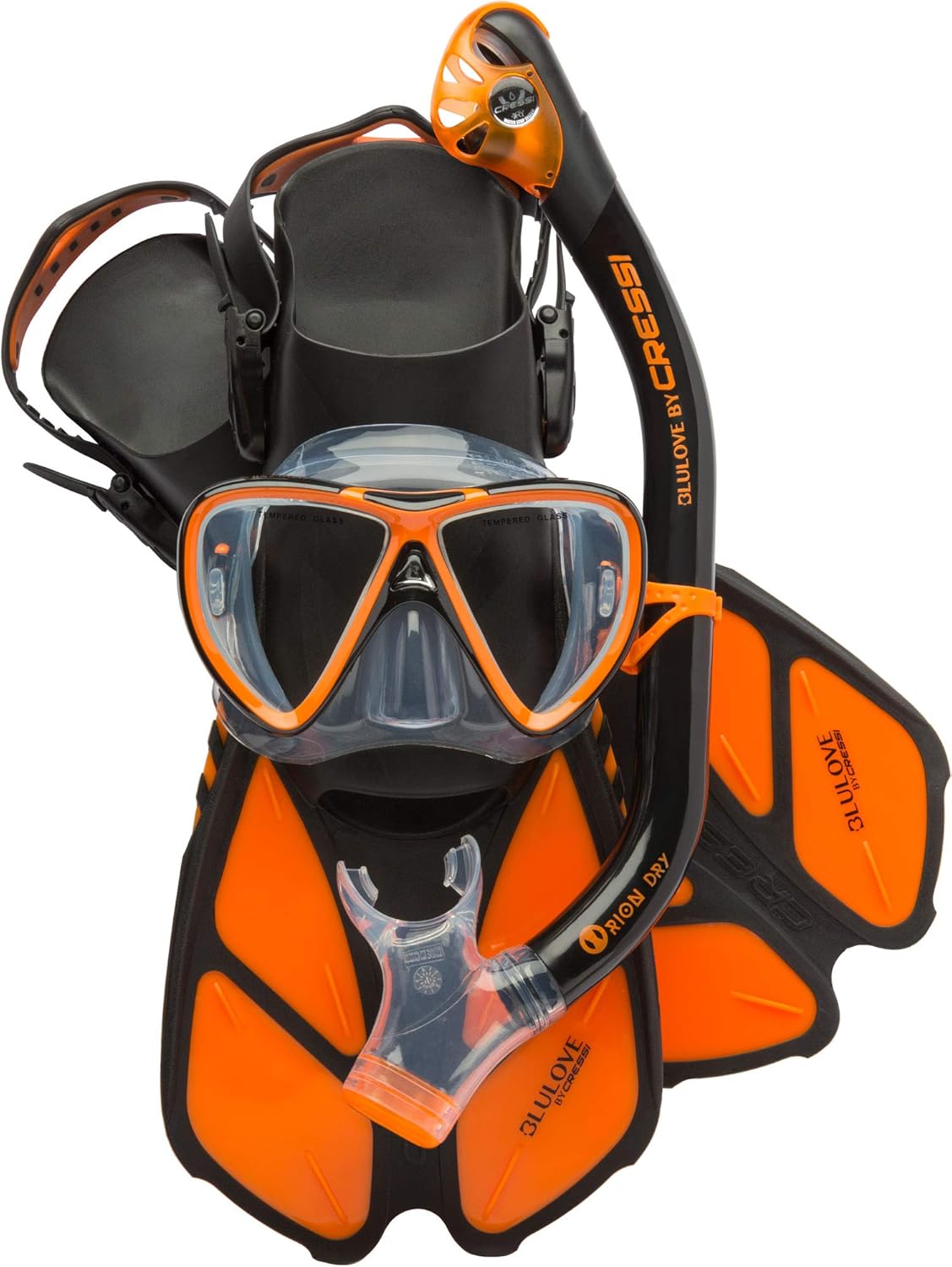Cressi Adult Snorkel Set: Perfect for Travel and Exploration