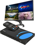 OREI HDMI Switcher 4 in 1 Out Quad Multiviewer - Smooth 1080p