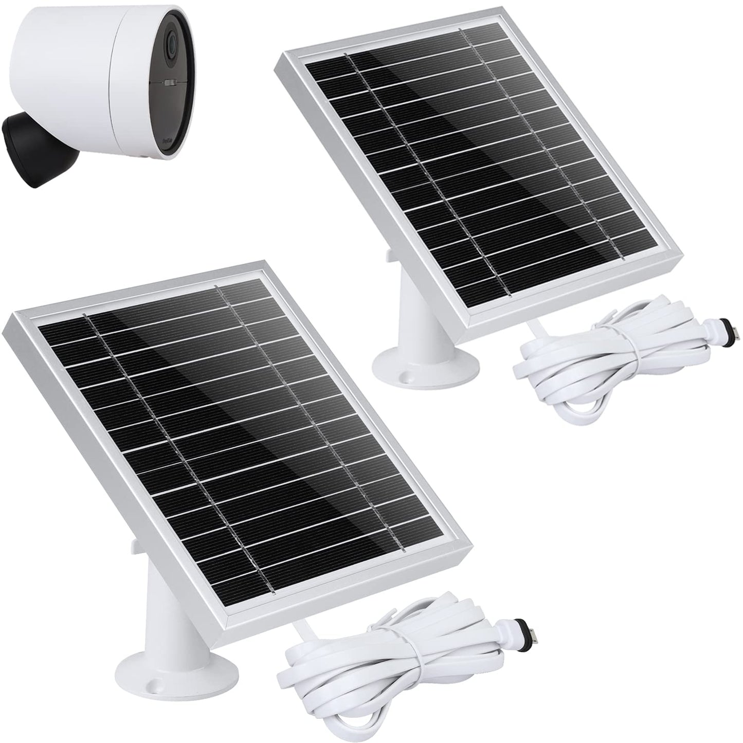 UYODM 2PACK Solar Panel for SimpliSafe Outdoor Camera