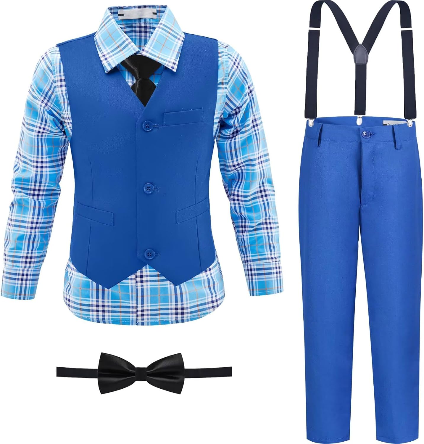 Boys' Suit Kids Formal Tuxedo Suits for Weddings and Events