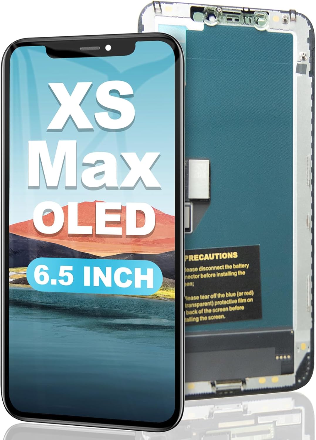 iPhone XS MAX Screen Replacement OLED with Waterproof Adhesive