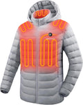 Venustas Heated Jacket for Women and Men with Detachable Hood