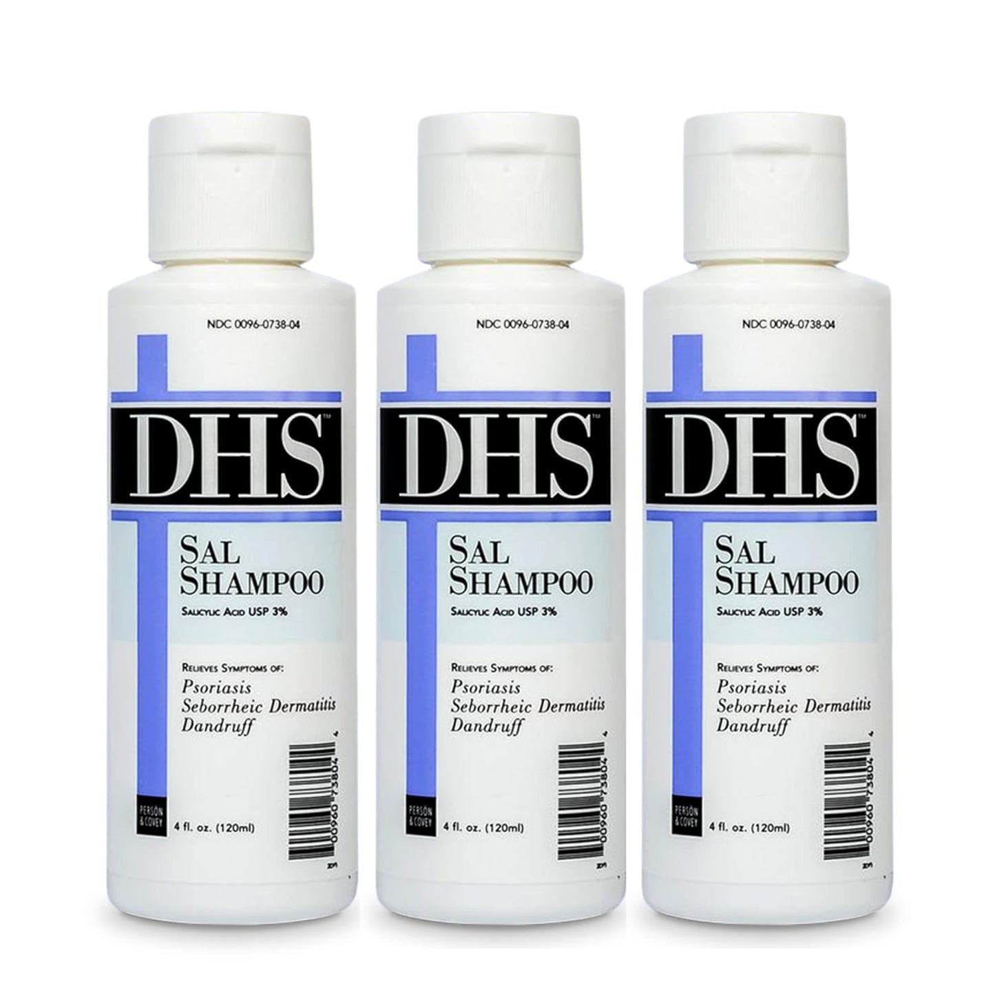 DHS SAL Shampoo for Psoriasis, Eczema, and Dandruff Relief