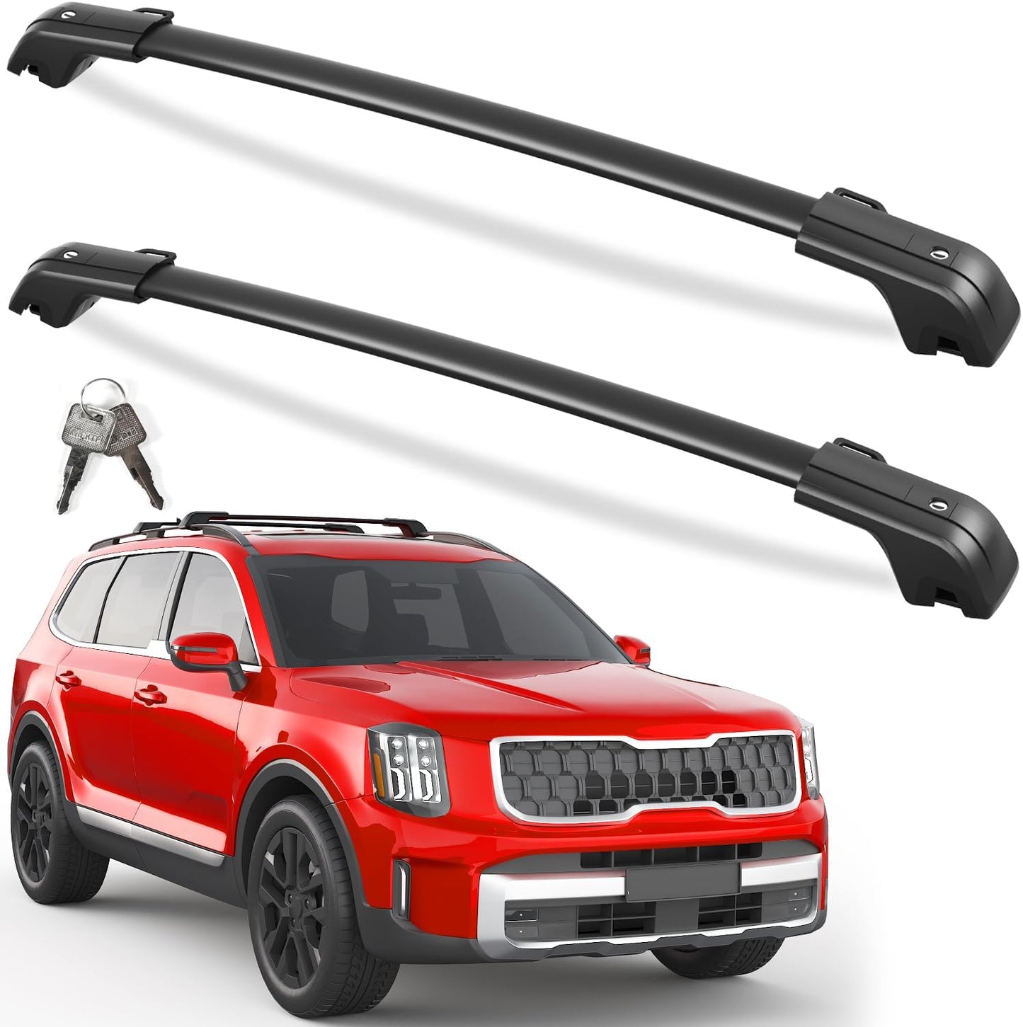 KINGGERI Roof Rack Cross Bars for Kia Telluride 2023 2024 2025