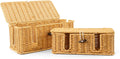 Cable Management Box 2 Pack Cord Hider Organizer Box - Small & Medium