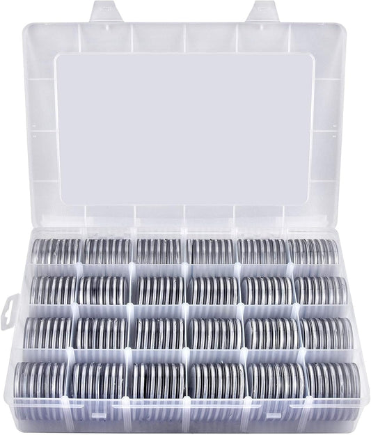 Coin Capsules 46mm with Foam Gasket for Collectors' Supplies