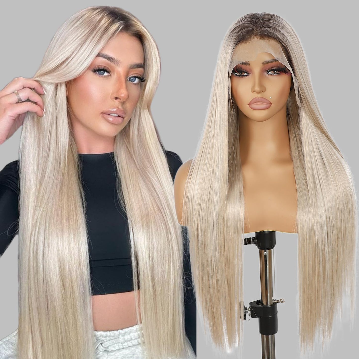 SAPPHIREWIGS 13x6 Straight Lace Front Wigs for Stylish Looks