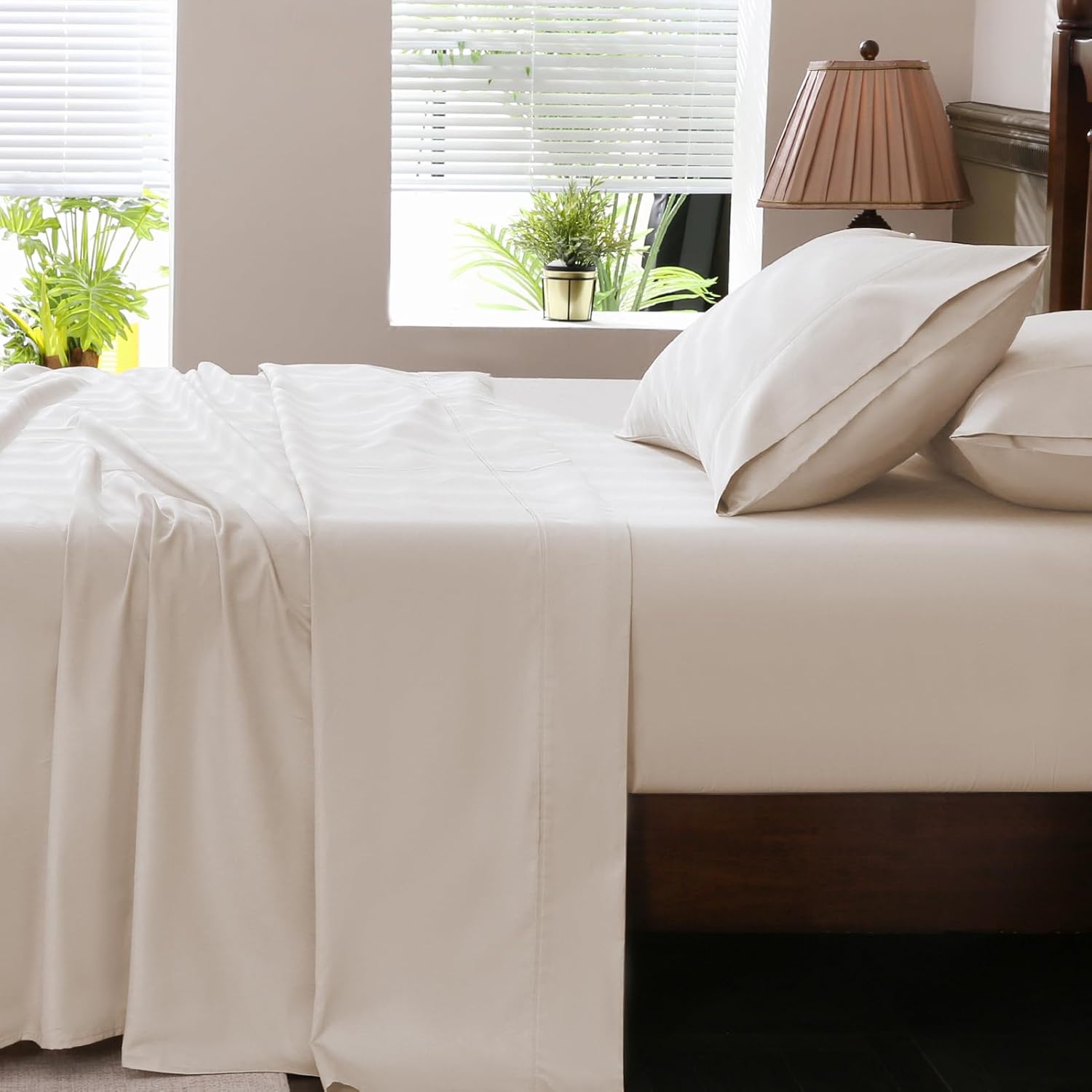 Extra Deep Pocket King Sheets 1000 Thread Count Egyptian Cotton