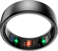 Sleep Health Tracker Ring for Women and Men (Black) - No Subscription