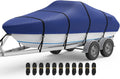 RVMasking Boat Cover 16-18.5ft Heavy Duty 1400D - Weather Tough
