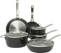 Cool Commune Hard Anodized 10-Piece Cookware Set - Durable Ceramic