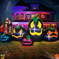 9FT Halloween Inflatable Pumpkin Outdoor Decoration - Bright LED Yard
