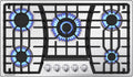 36 inch Gas Cooktop 5 Burner Built-in Gas Stove Top - Powerful, Safe