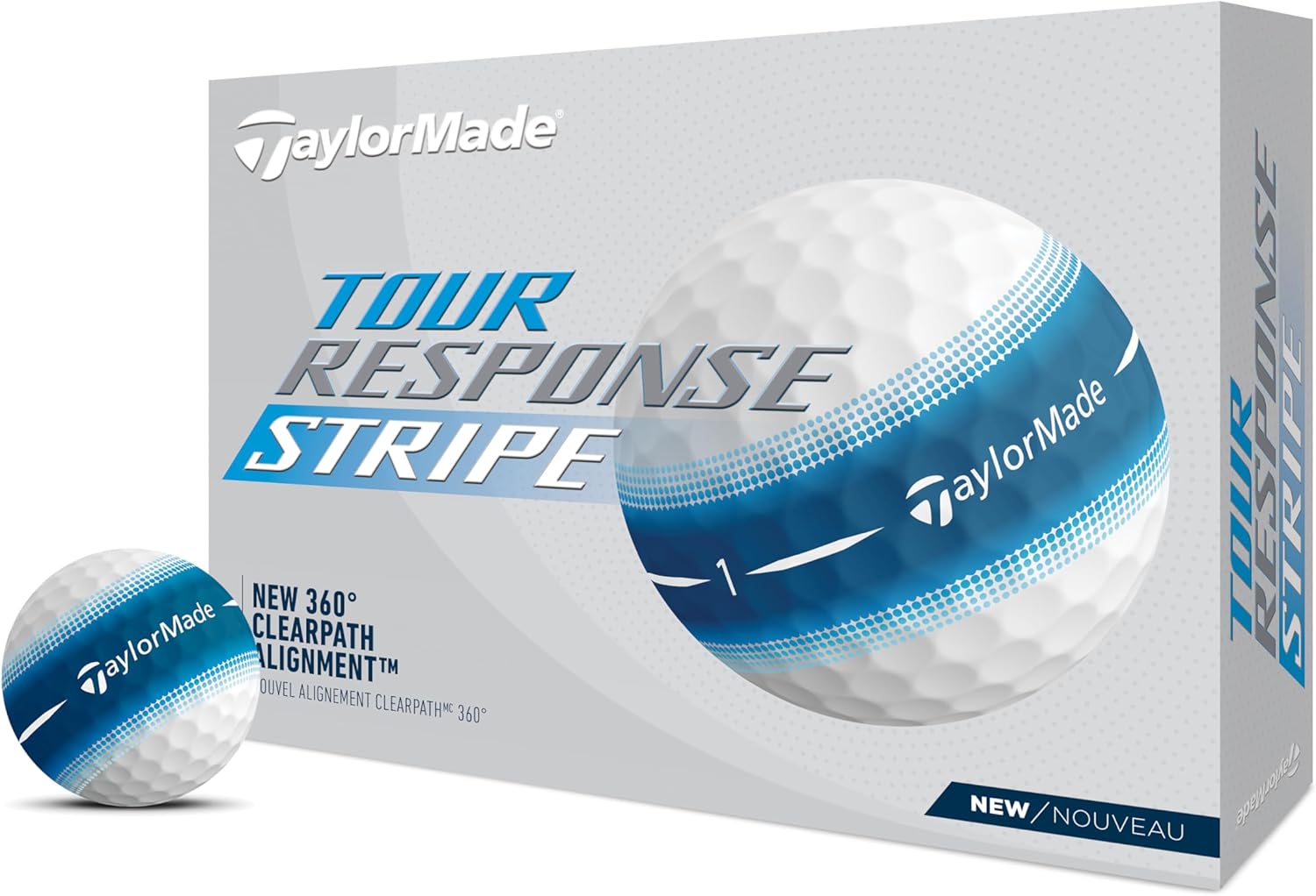 TaylorMade Tour Response Golf Balls for Enhanced Putting Accuracy