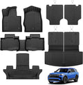 Floor Mats for 2020-2025 Ford Explorer 6-Seat Captain Chairs