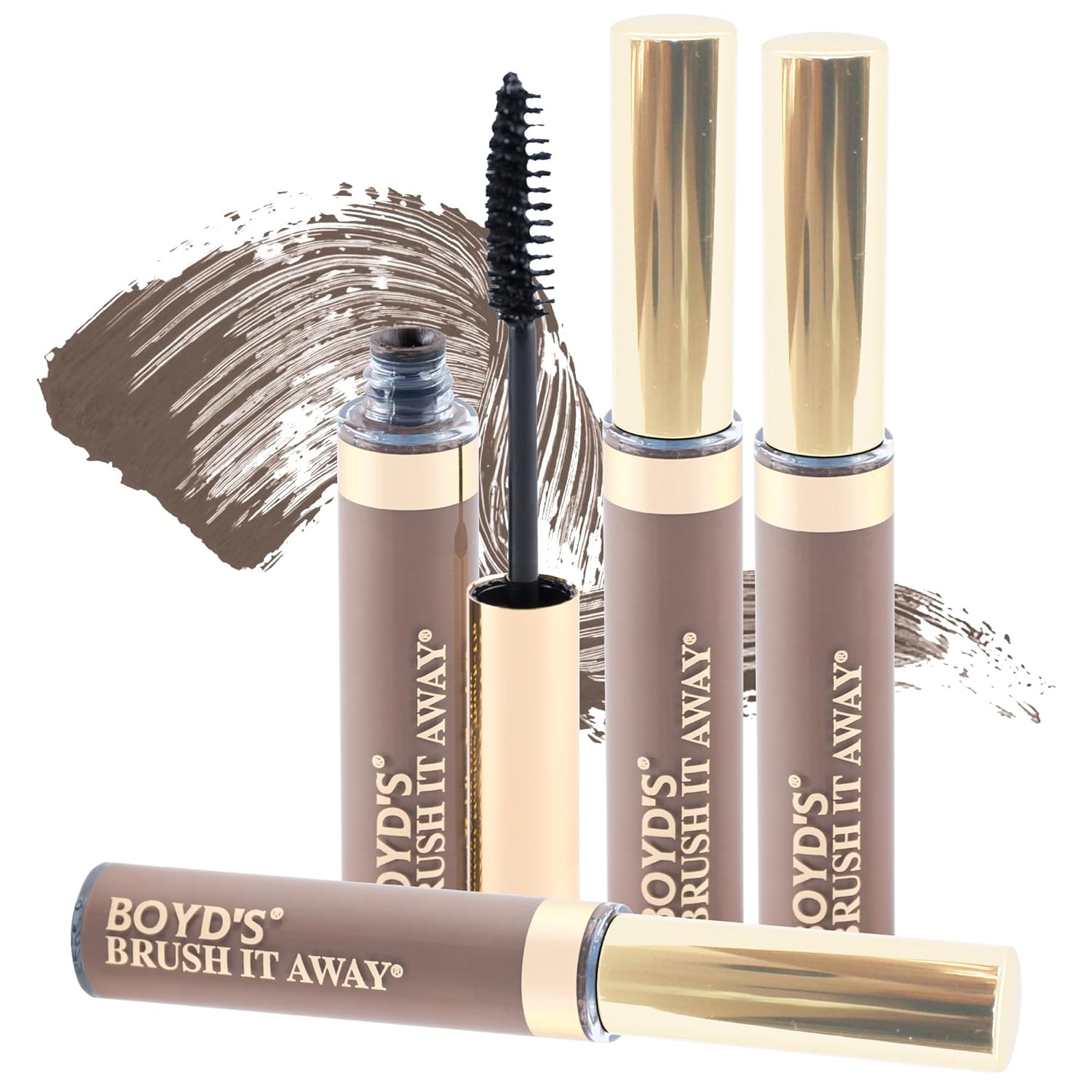 Boyds Brush It Away Hair Mascara for Instant Grey Coverage