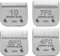 Size10/7FC/5FC/4FC Detachable Pet Dog Clipper Blades - Ceramic