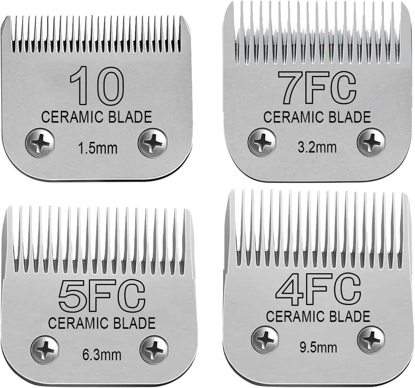 Detachable Pet Dog Clipper Blades Compatible with Oster A5 Clippers