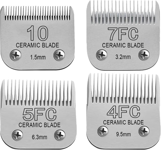 Detachable Pet Dog Clipper Blades Compatible with Oster A5 Clippers