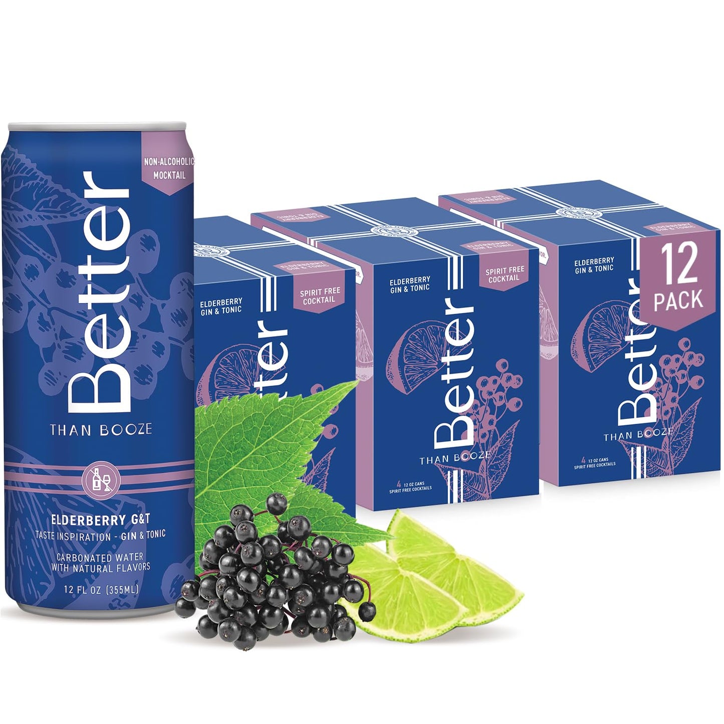 Better Than Booze Mocktail Non-Alcoholic Drinks for Adults