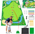 Improve Golf Game with 6x4Ft Practice Mat!