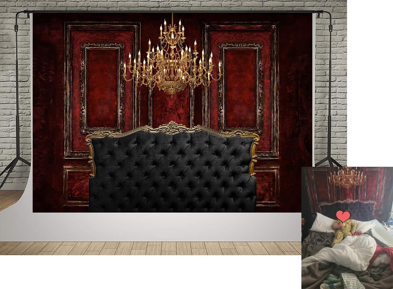 Kate Classic Interior Boudoir Photography Backdrops for Stunning Decor