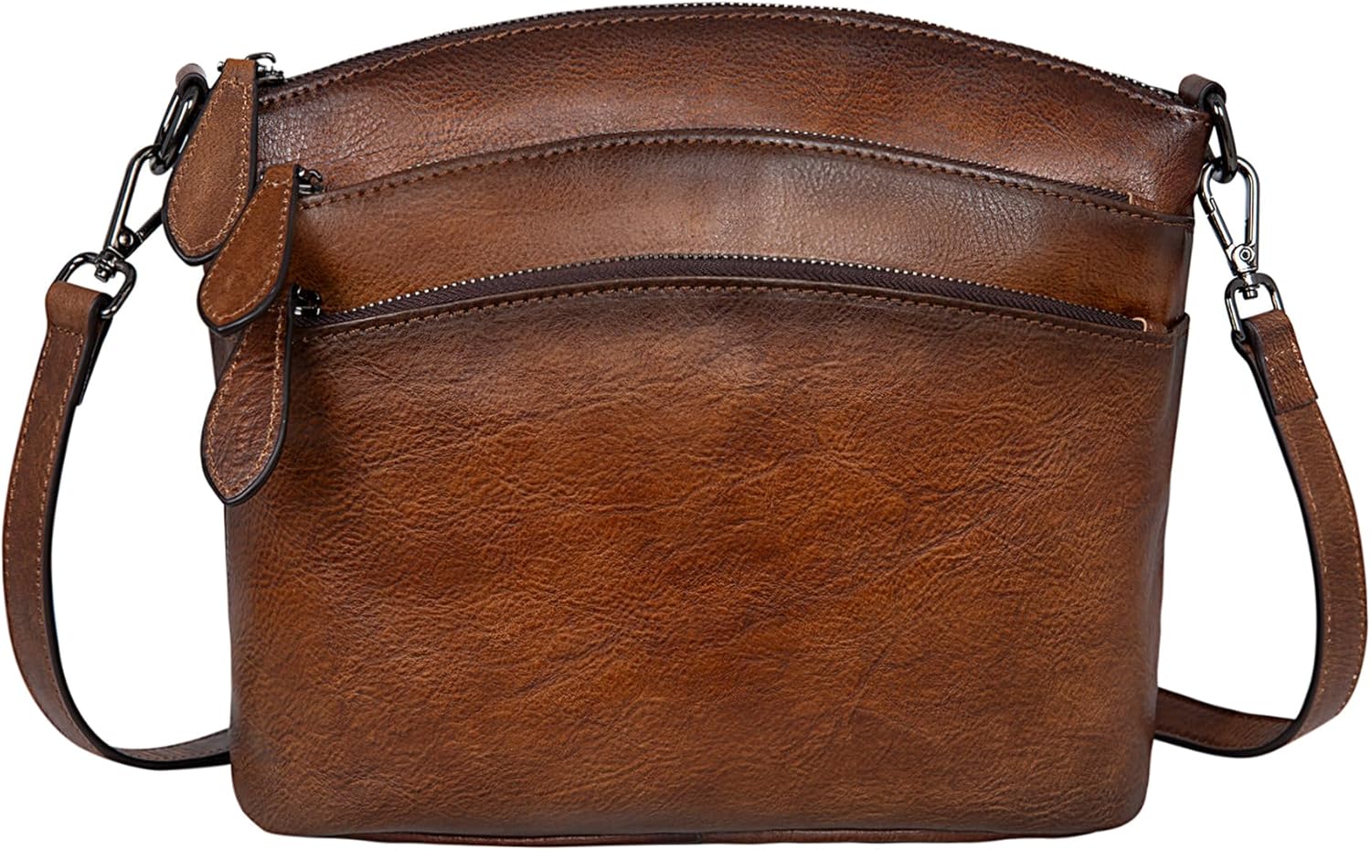 HESHE Crossbody Bags for Women - Stylish Genuine Leather Purses