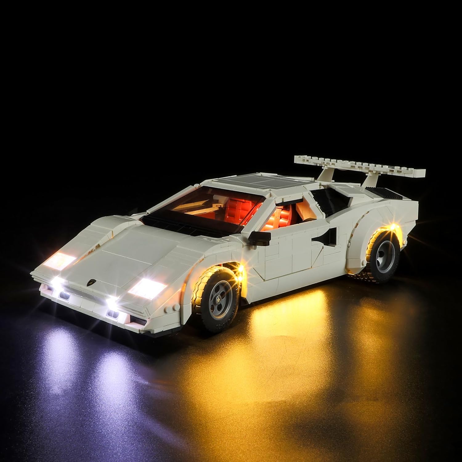 LED Light Kit for Lego Lamborghini Countach 5000 Quattrovalvole