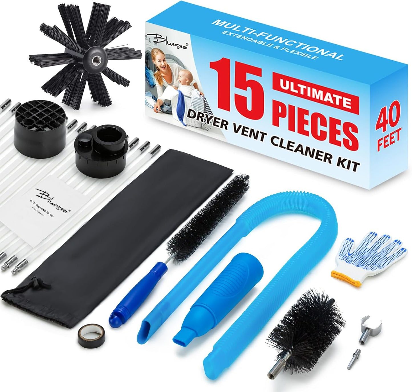 Ultimate Dryer Vent Cleaner Kit for Efficient Home Safety