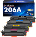 206A Toner Cartridges 4 Pack Compatible for HP M283/M255 - High Yield