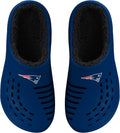 FOCO Men's NFL Sherpa Lined Big Logo Clog - Warm Fan Slipper