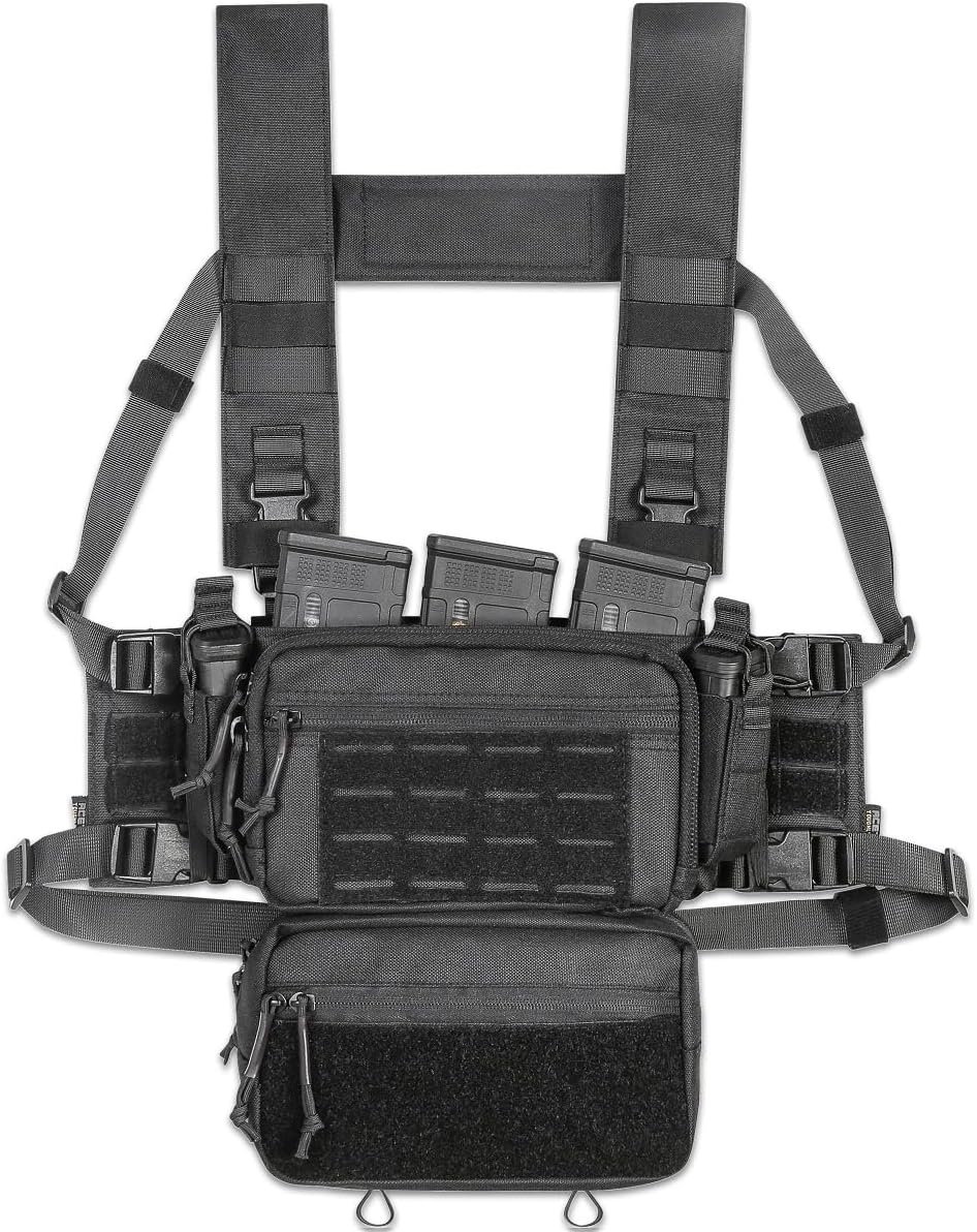 ACE TAC S.O.P. Tactical Chest Rig with Modular Storage Options