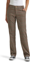 Lee Women's Wrinkle Free Relaxed Fit Straight Leg Pant (Style QCBX)
