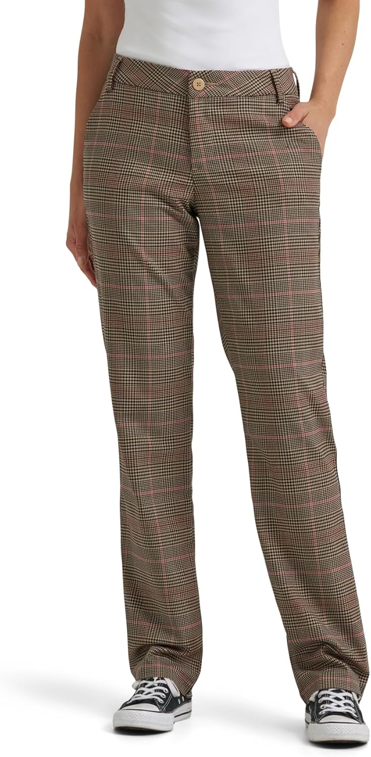 Lee Women's Wrinkle Free Relaxed Fit Straight Leg Pant Review