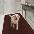 Runner Rug 3ft x 29ft Chocolate Brown - Low-Profile Non-Slip Runner
