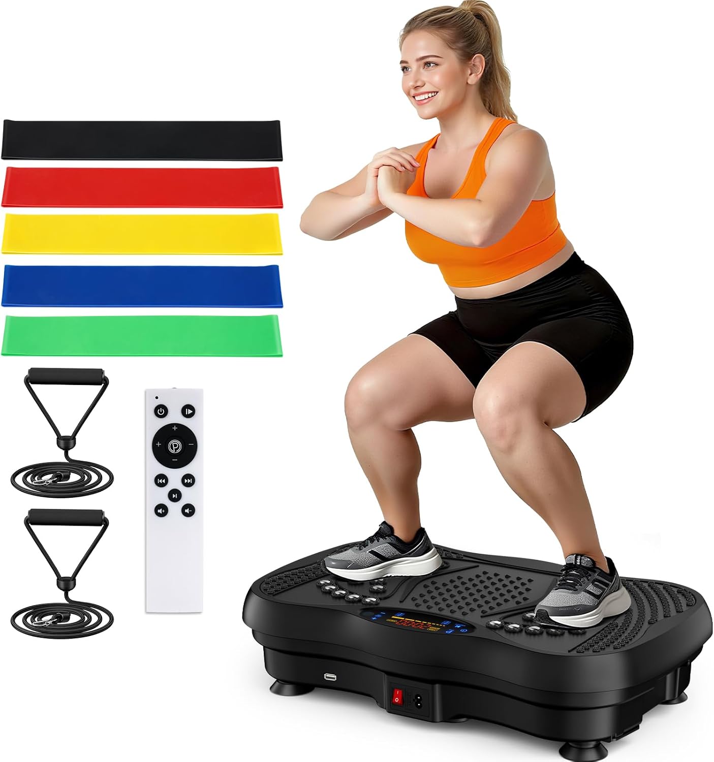 Vibration Plate Exercise Machine for Full Body Workout and Weight Loss