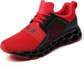 Men Sport Athletic Running Sneakers - Breathable Slip-On Comfort