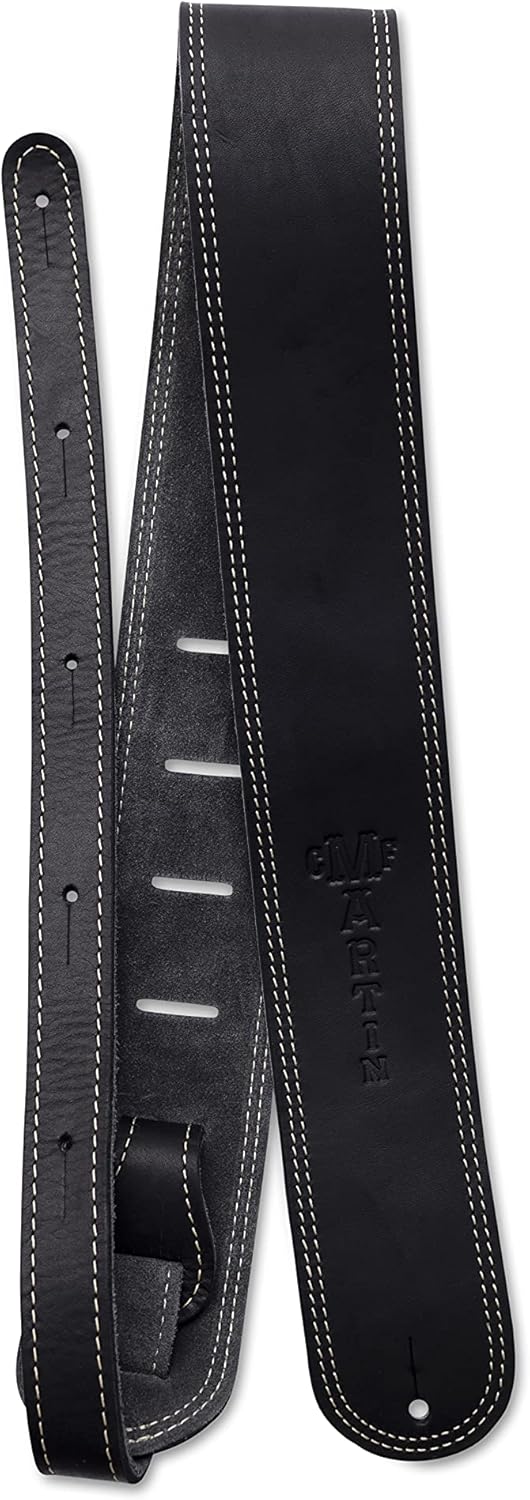Martin Leather Guitar Strap | Soft Feel, Double Stitching