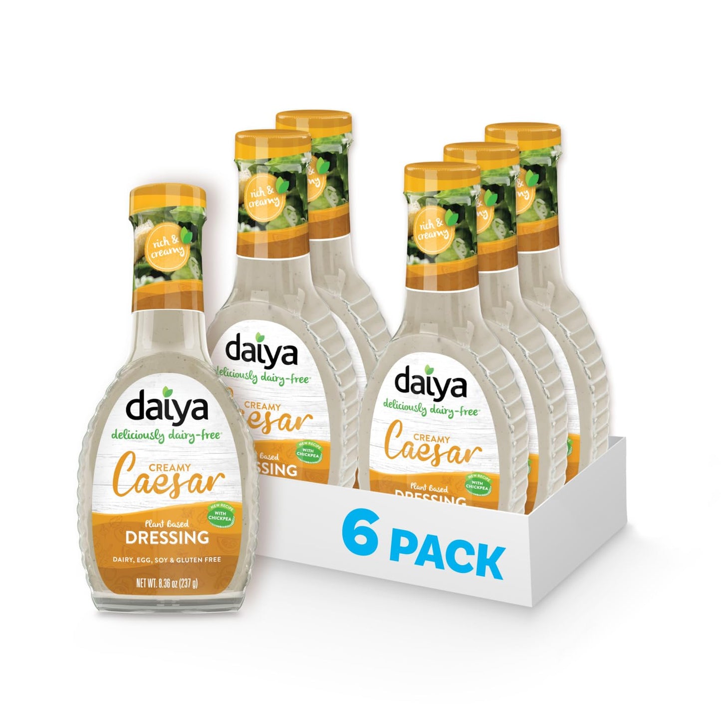 Daiya Dairy Free Creamy Caesar Salad Dressing for Vegan Delight