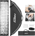 FOMITO 12in x 47in Rectangular Softbox - Slim, Directional Portrait