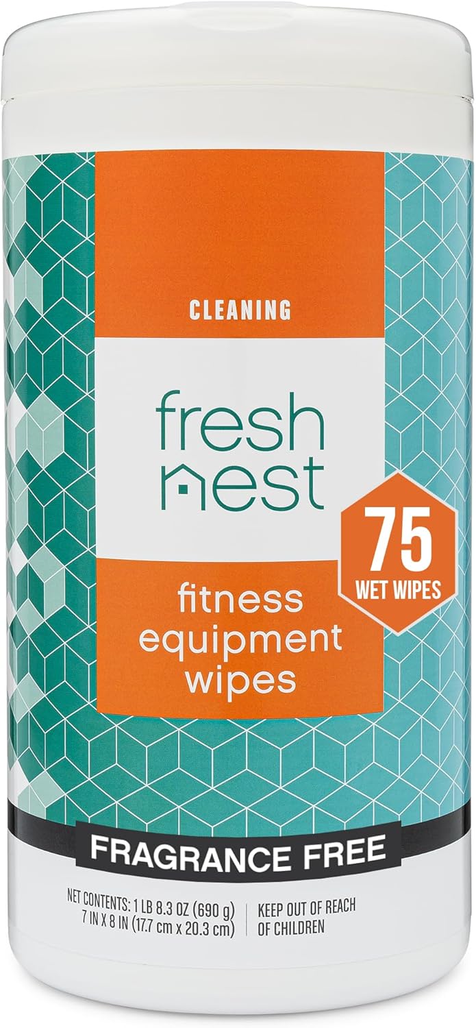 Fragrance-Free Fitness Wipes - Clean Anywhere, Anytime!