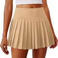 Pleated Tennis Skirt High Waist Skort - Lightweight Athletic Mini Sun
