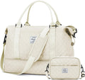 Weekender Bags for Women Travel Duffel with Shoe Compartment