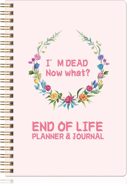 GOLDPEI End of Life Planner: Organize Last Wishes & Estate with Ease