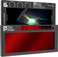 Shade 5-13 Adjustable Red Auto Darkening Welding Lens - Clear View