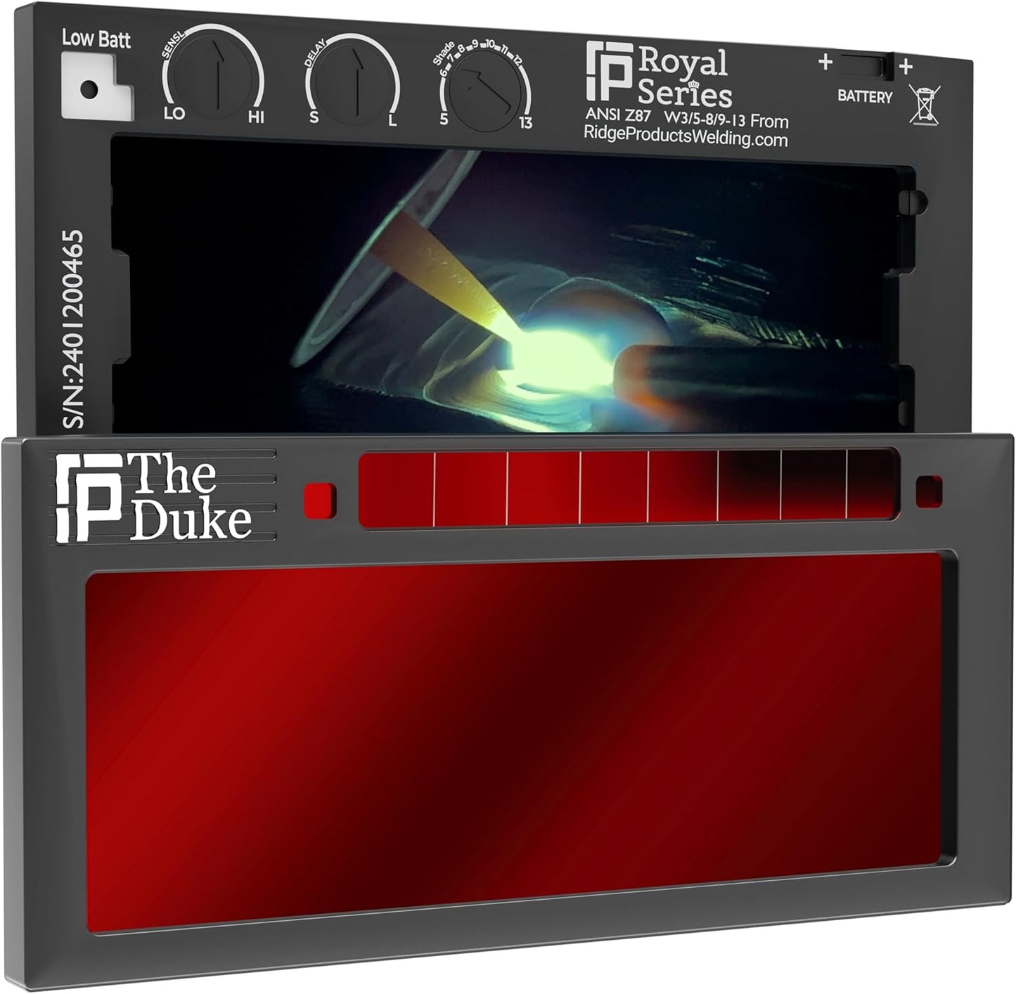 The Duke 1.0 Adjustable Red Auto Darkening Welding Lens Review